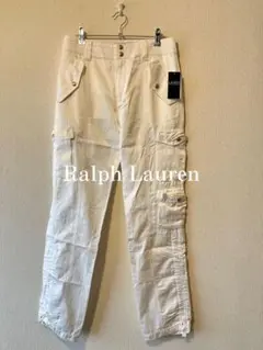 Lauren Ralph Lauren White Cargo Pant