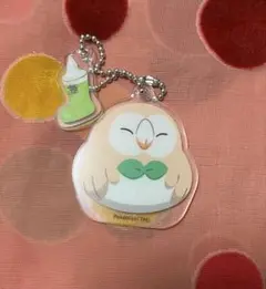 ポケモン　コメダ珈琲　アクキー　チャーム　　 モクロー