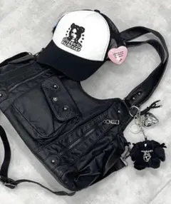 nmtc + 2way coating pocket shoulder bag