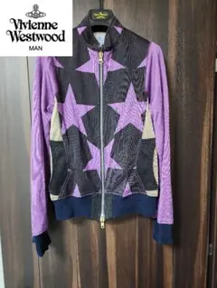Vivienne Westwood MAN 44 トラックジャケット 刺繍 リブ 中古・古着通販】Vivienne Westwood man (ヴィヴィアン ウェスト