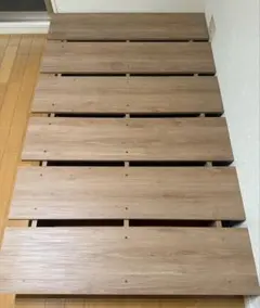 ナチュラルウッド スノコベッド シングルサイズ