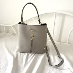 TRIDEEP ハンド バッグ ショルダー グレージュ