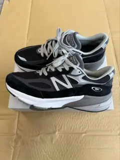 New Balance 990 ブラック/グレー