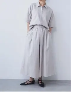 【新品タグ付き】　THE SHOP TK セットアップ　シャツxパンツ
