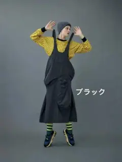 美品✨ナゴンスタンス　24SS レイヤードライク デイリージャンパースカート nagonstans（ナゴンスタンス）の「レイヤードライク デイリー