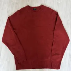 UNIQLO 赤 ニットセーターM