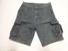 ブラザーフッド カーゴショートパンツ 黒 サイズ36inc