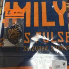 清水エスパル 25ONE FAMILYフェイスタオル&アクリルディープシーブルー