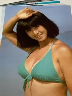s1163) 河合奈保子　L判写真10枚set
