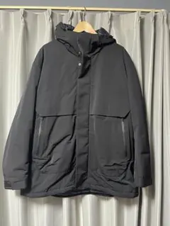 UNIQLO＋Jハイブリッドダウンオーバーサイズパーカ　XL 黒
