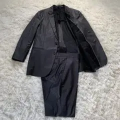 theory ブラックスーツ ジャケットとパンツセット　おしゃれセットアップ黒