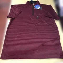 DUNLOP DRY吸水速乾ストライプシャツL