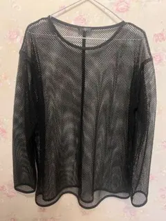 メッシュカットプルオーバー Tシャツ
