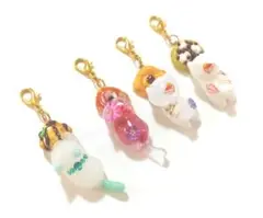 スイーツ✨️ぐで猫❤じゃれ猫❤チャームセット