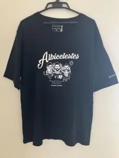 soccer junky Albicelestes Tシャツ ブラック