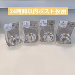 セリア　ミニクリアオブジェ　ハロウィン　パンプキン　クリア