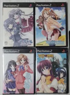 【ps2】あいかぎ、マビノ、らぶドル、ミッション・ブルー4本セット（送料込み）