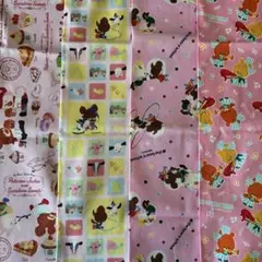 くまのがっこう　TINY TWIN BEARS オックス生地　まとめ売り