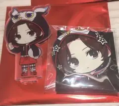 ペルソナ5　P5X　アモカフェ　アクリルスタンド　缶バッジ　ネーム　上城渚