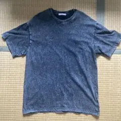 B’day ピグメントオーバーダイ ヴィンテージ加工半袖クルーTEE