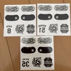 阪神 フェイスシール 3枚セット