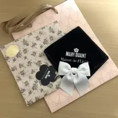 Maison de FLEUR×MARY QUANTコラボ　タオルハンカチ　新品