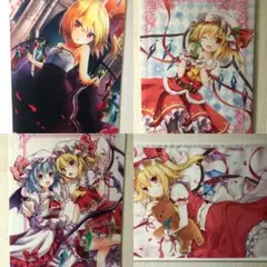 きのこのみ　B0タペストリー　東方project　フランドール　未使用品 東方 東方project フランドール きのこのみ B2タペストリー ②