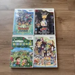 Wii ゲーム4本セット