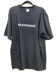 未使用BALEHENGANA ブラック ロゴ TシャツXL