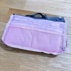 バッグインバッグ　ピンク
