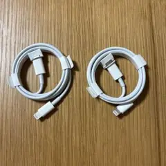 【iPhone】純正 type-c lightning充電ケーブル【新品未使用】