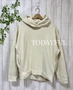 TODAYFUL ヴィンテージメキシカンパーカー　リネン混　フーディ メキシコ製Southern Exposureメキシカンパーカーフーディ裾
