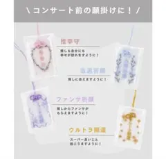 【新品未使用匿名配送】3coins スリコ 推し活お守り4種
