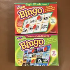 Sight Words & Famous Landmarks Bingo