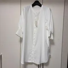 アプレジュールミニョン❤︎5分袖ロングシャツ⭐︎未使用タグ付き！