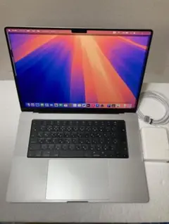 MacBook Pro 16インチ2021年.充放電回数92回マックブックプロ
