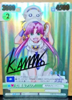 ヴィクトリースパーク　ARIA　晃＆アリシア＆アテナ　サイン　PSA10 ヴィクトリースパーク ARIA 晃＆アリシア＆アテナ サイン PSA10
