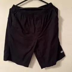 黒 ショートパンツ ウエストゴム