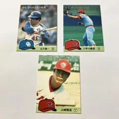 昔懐かしいカルビープロ野球チップスカード、レアブロックカードです。