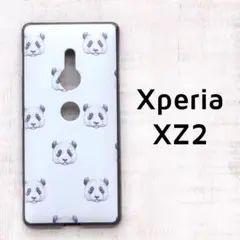 Xperia XZ2 ケース パンダの顔 カバー
