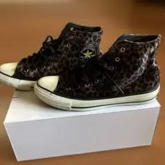 CONVERSE ヒョウ柄 ハラコハイカットスニーカー US 6.5