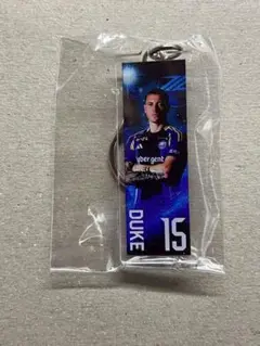 FC町田ゼルビア　ミッチェル・デューク選手　短冊キーホルダー