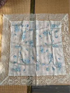 HANAe MORI 花柄 レースハンカチ