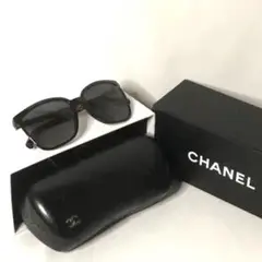 CHANEL チェーンサングラス ココマーク 箱 保存袋 カード付