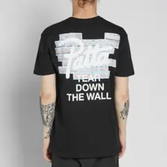 Patta Tear Down Teeブラック Tシャツ Sサイズ