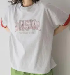 ニコアンド　　リバーシブル半袖Tシャツ