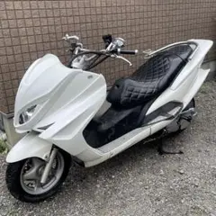 5CA マジェスティー125ヨシムラ製トライオーバル　社外マフラー ヨシムラ、トライオーバルサイクロンマフラー、マジェスティ125