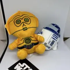 スターウォーズ　R2D2 C-3PO　ぶるぶるぬいぐるみ