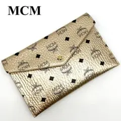 未使用✨MCM ポーチ クラッチバッグ シャンパンゴールド×ブラック 非売品