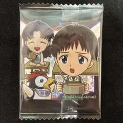 【未開封品】 新世紀エヴァンゲリオン シールウエハース シンジ&ミサト&ペンペン